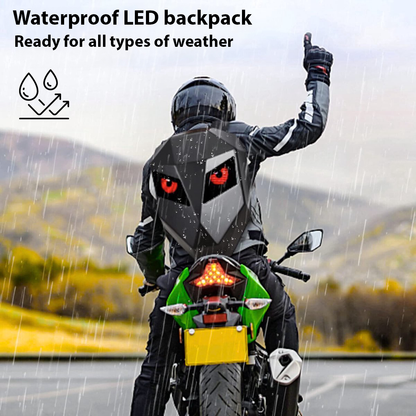 Loy eye LED backpack