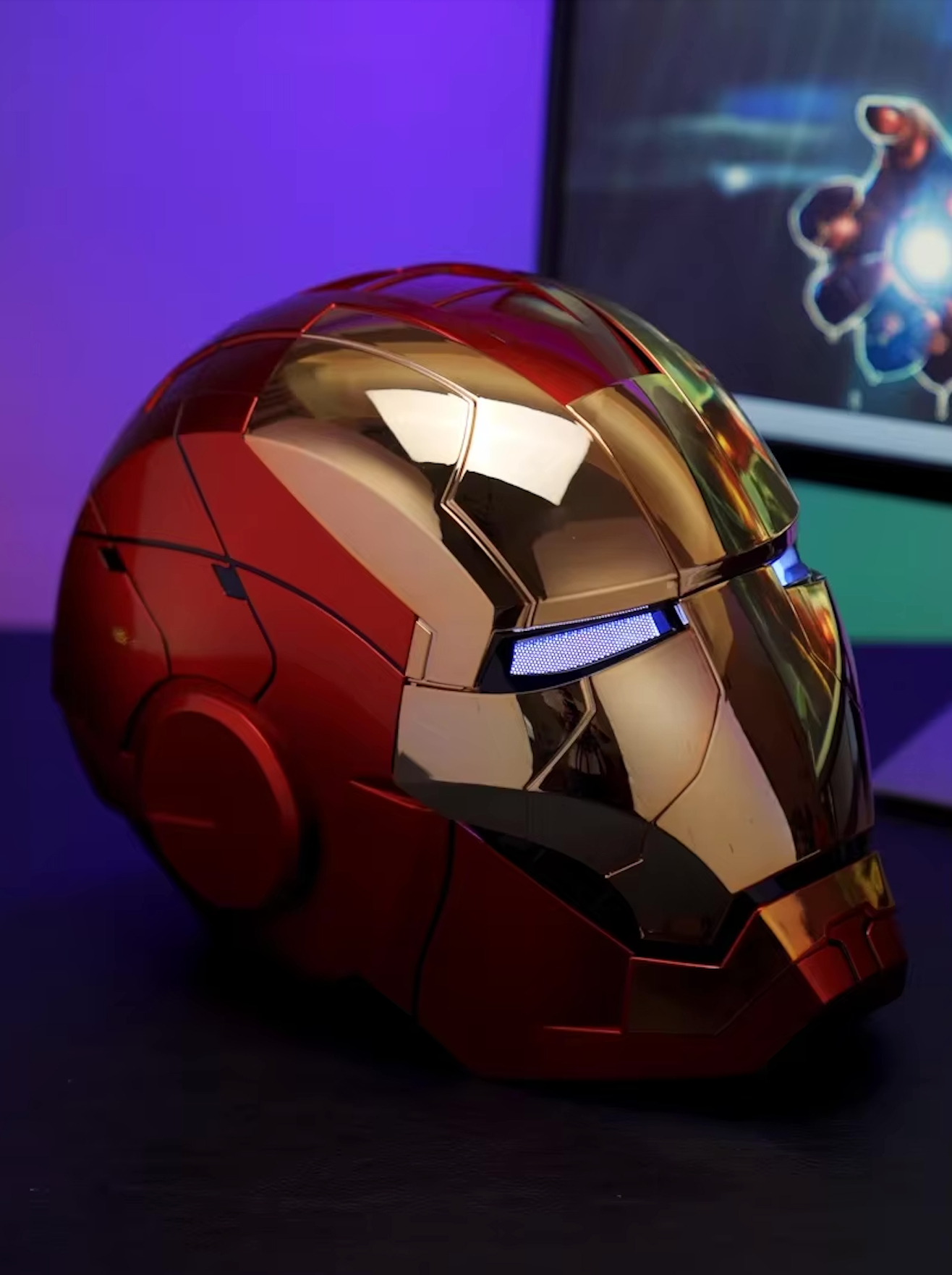 Automatic Iron Man Mask