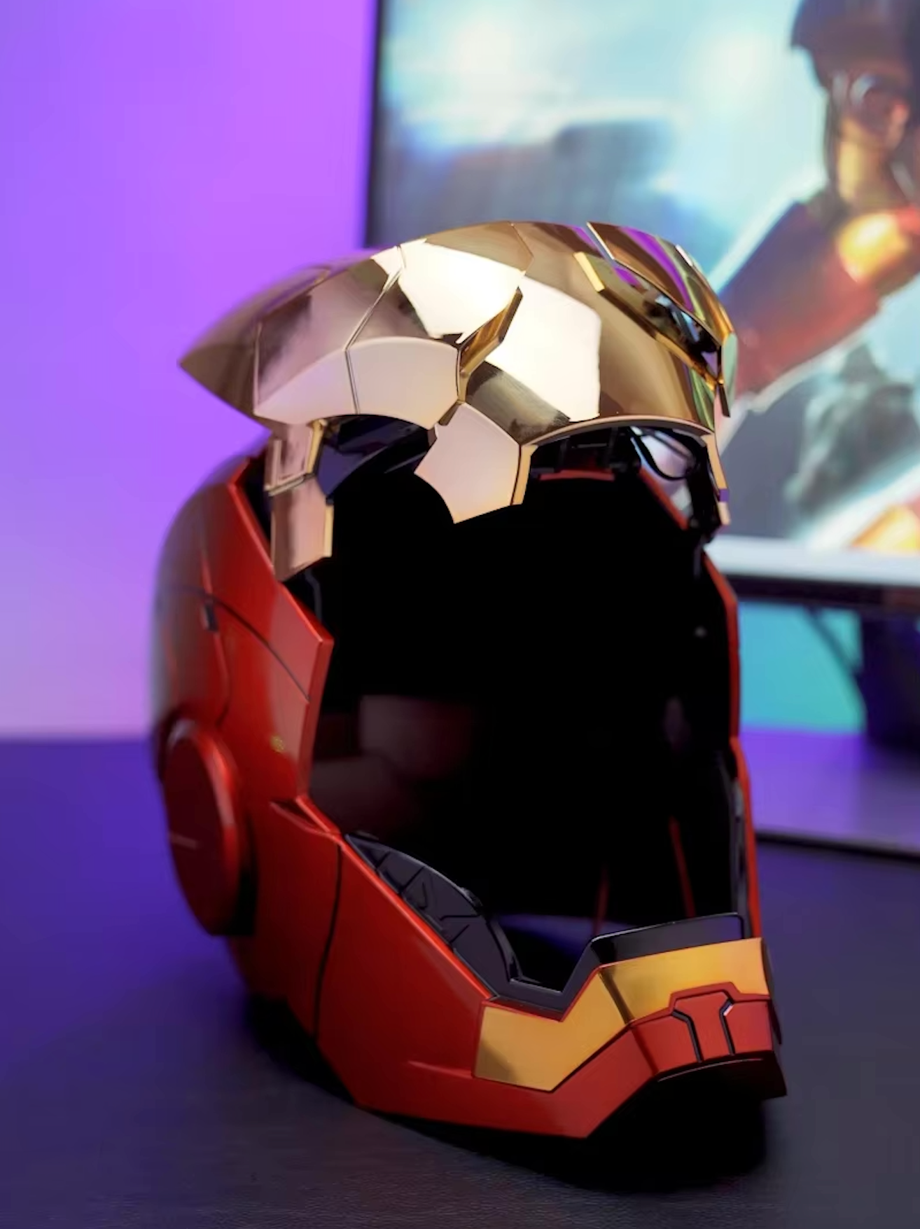 Automatic Iron Man Mask